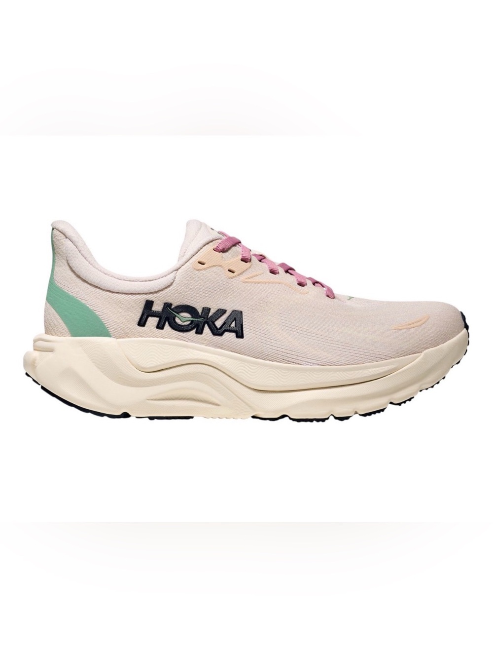 HOKA Women’s Arahi 8 Shoes Cream/Cream | Excellent Condition